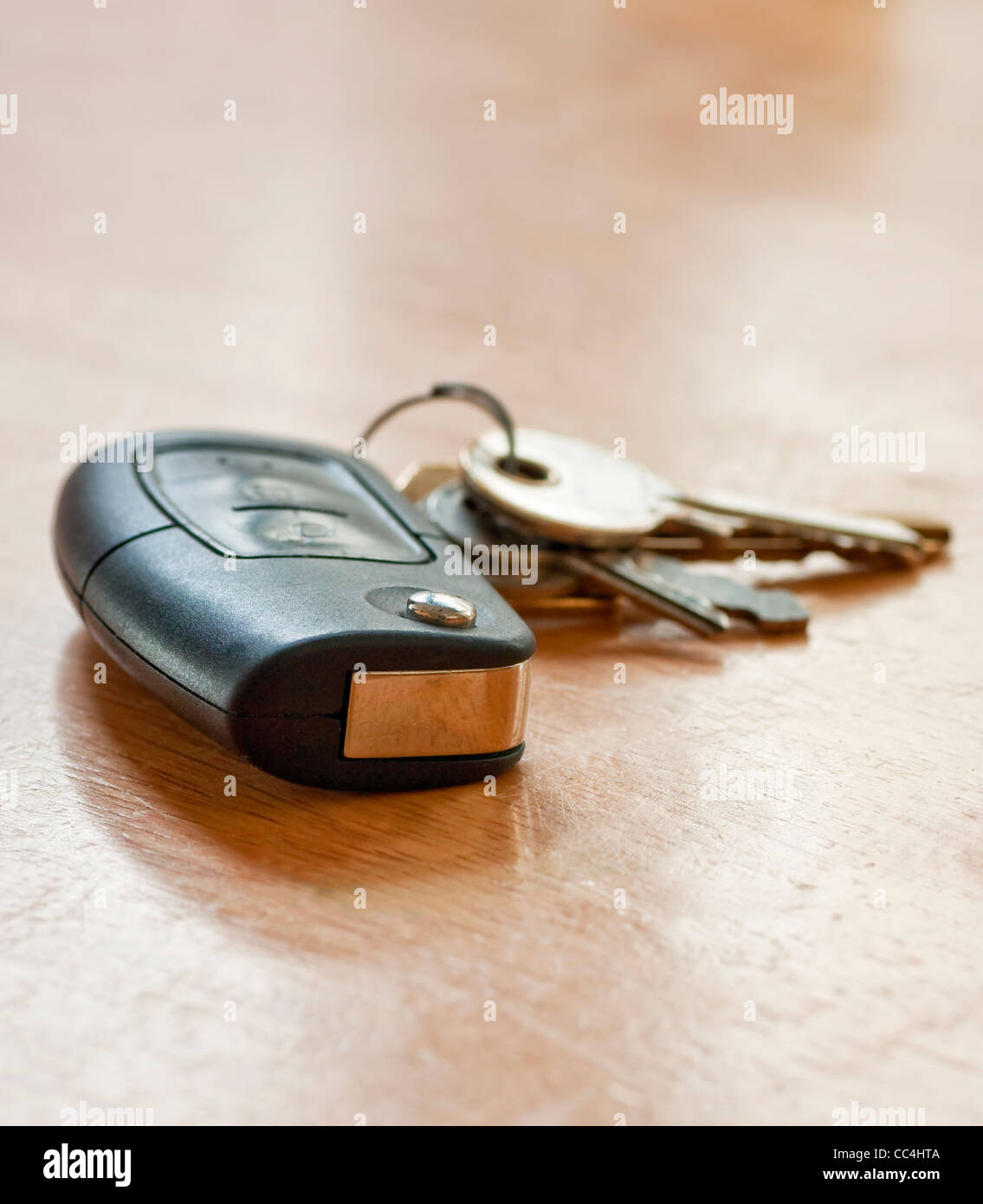 Car keys and alarm fob Stock Photo Alamy