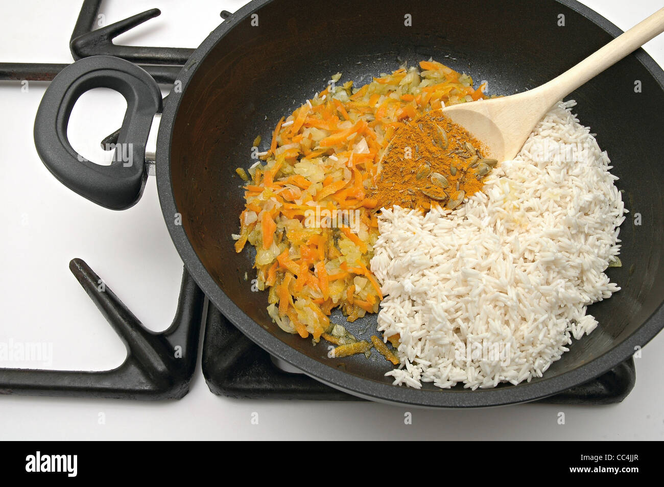 Cuisine: Indian-Rice (2 Stock Photo - Alamy