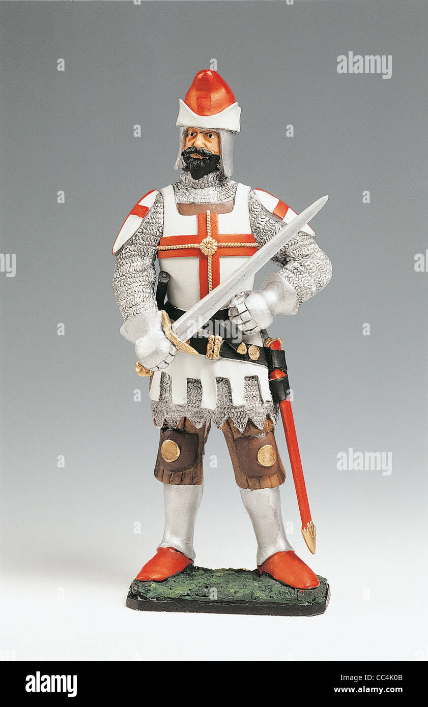 Collecting: Soldiers In Italian Armour Armour Boccanegra Simone Half 'Of X4th Century Stock Photo