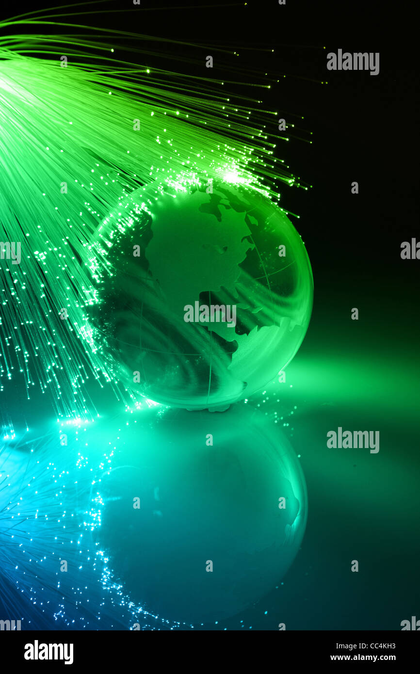 Optical fiber cable highway hi-res stock photography and images - Alamy