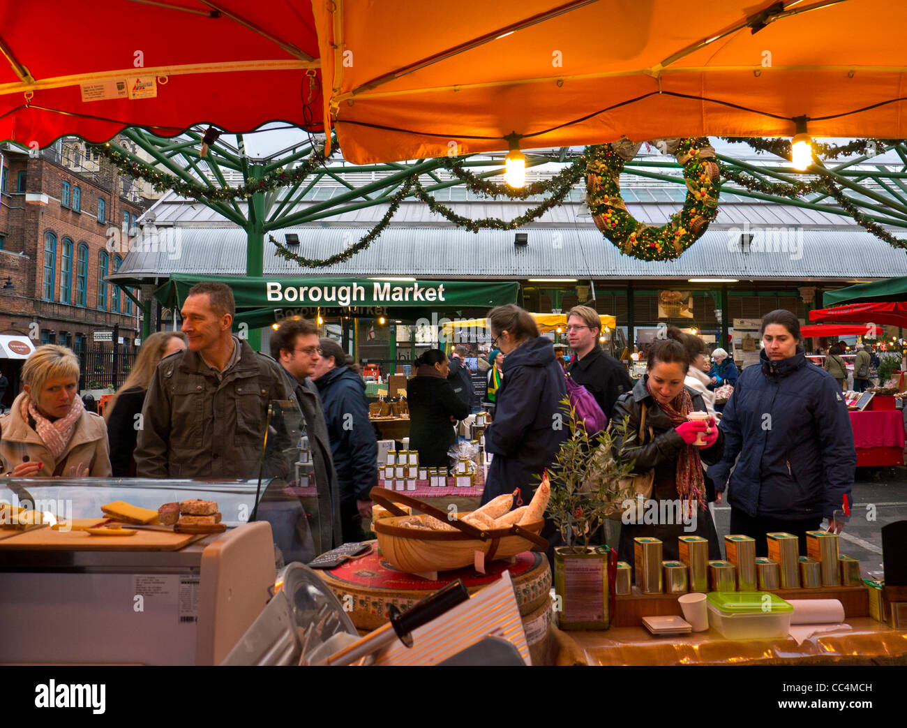 Borough Market Christmas High Resolution Stock Photography and Images