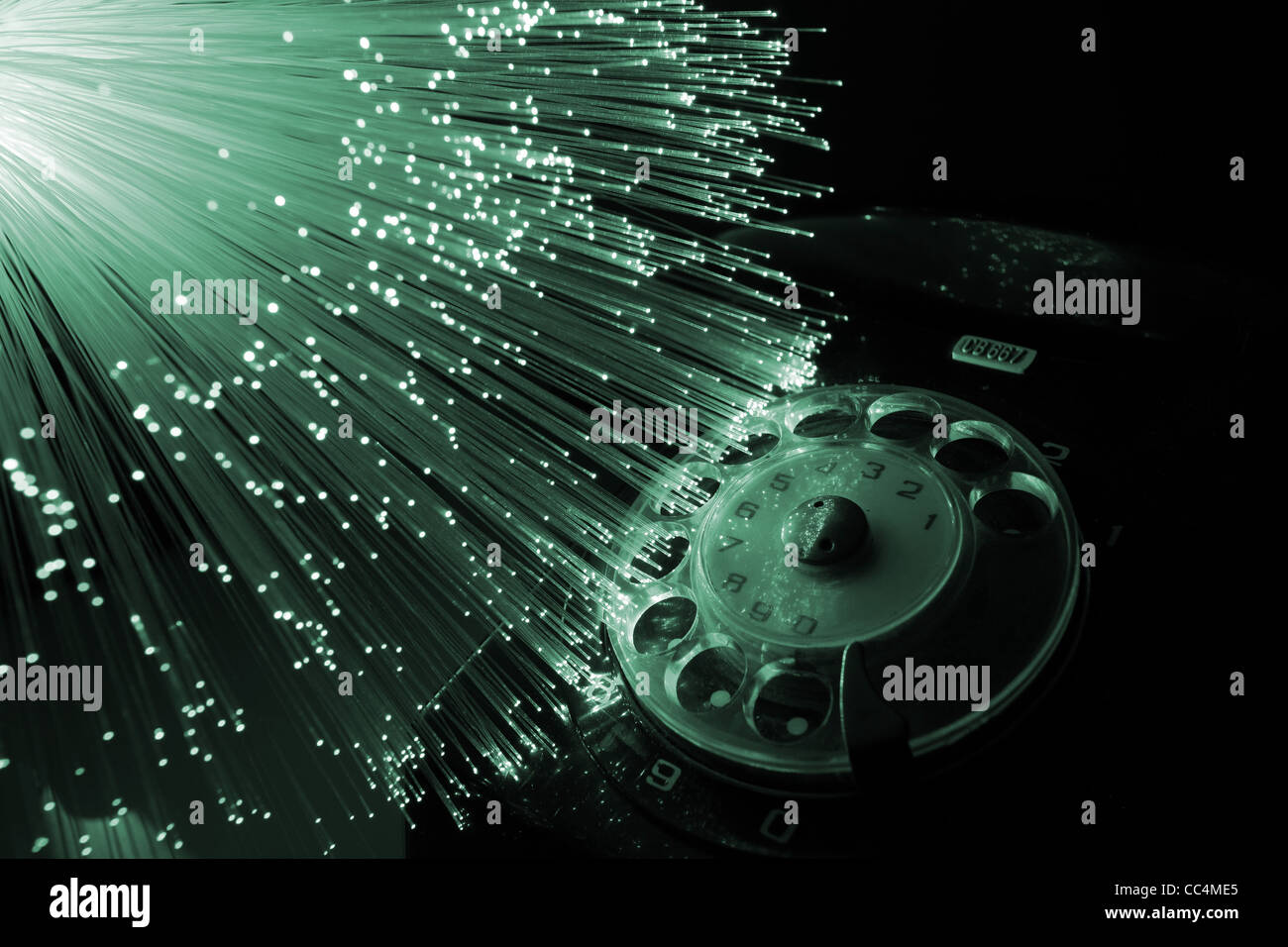 Optical fiber cable highway hi-res stock photography and images - Alamy