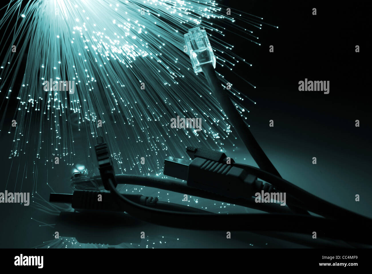Optical fiber cable highway hi-res stock photography and images - Alamy