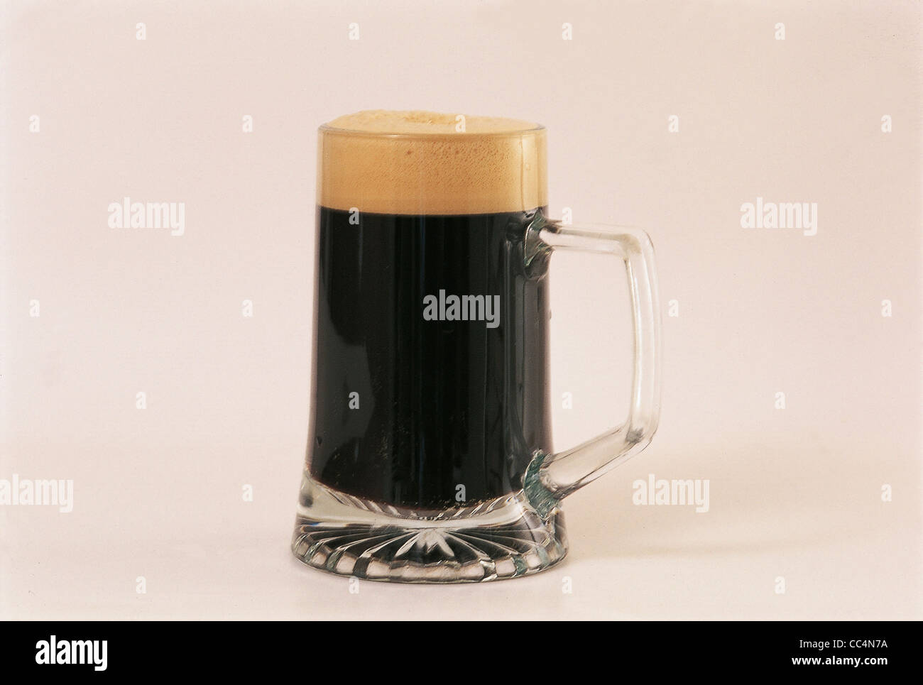 Beer Beer Black Douglas Scotch In The British Pint Stock Photo Alamy