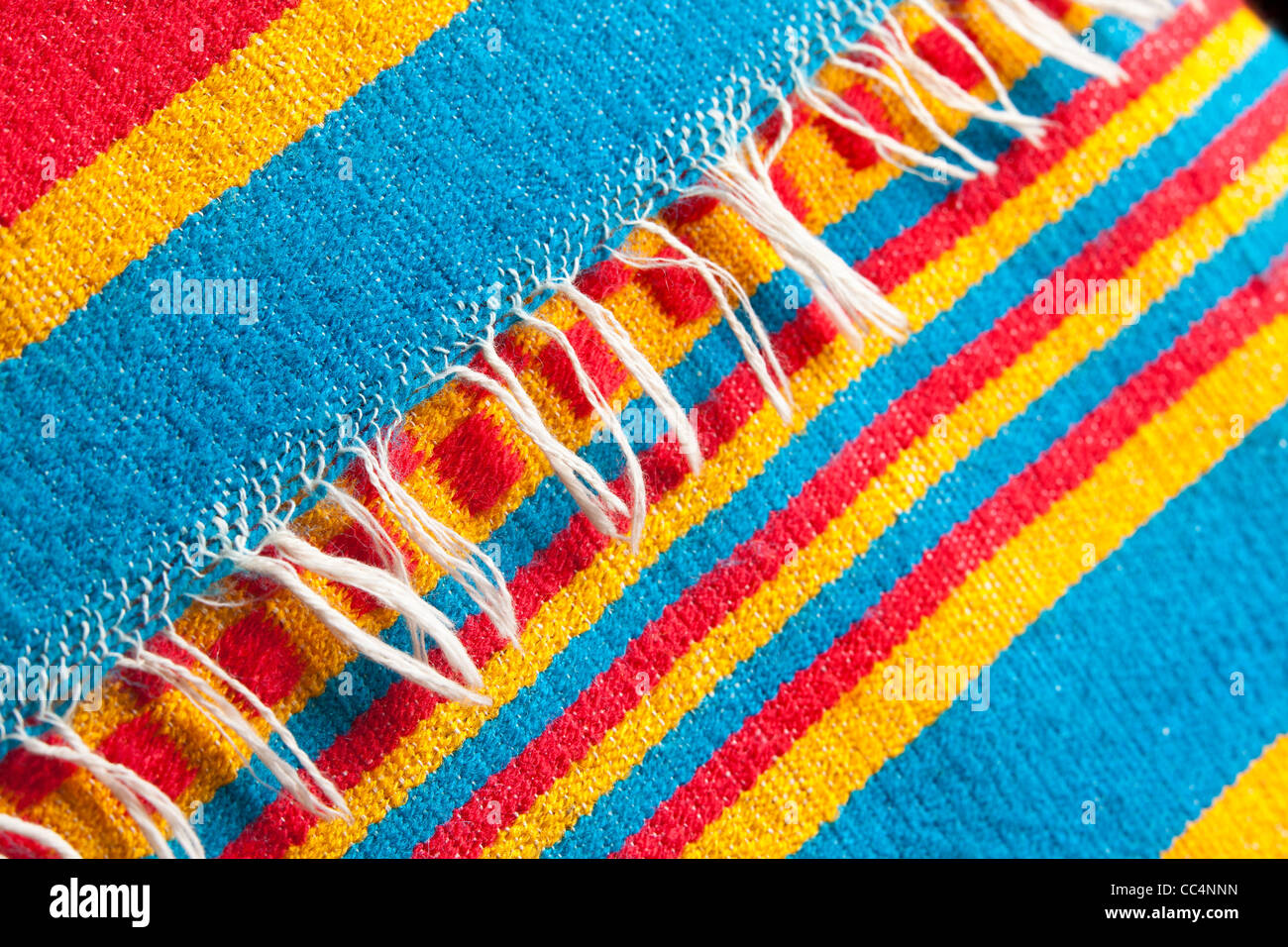 colourful african textiles in
