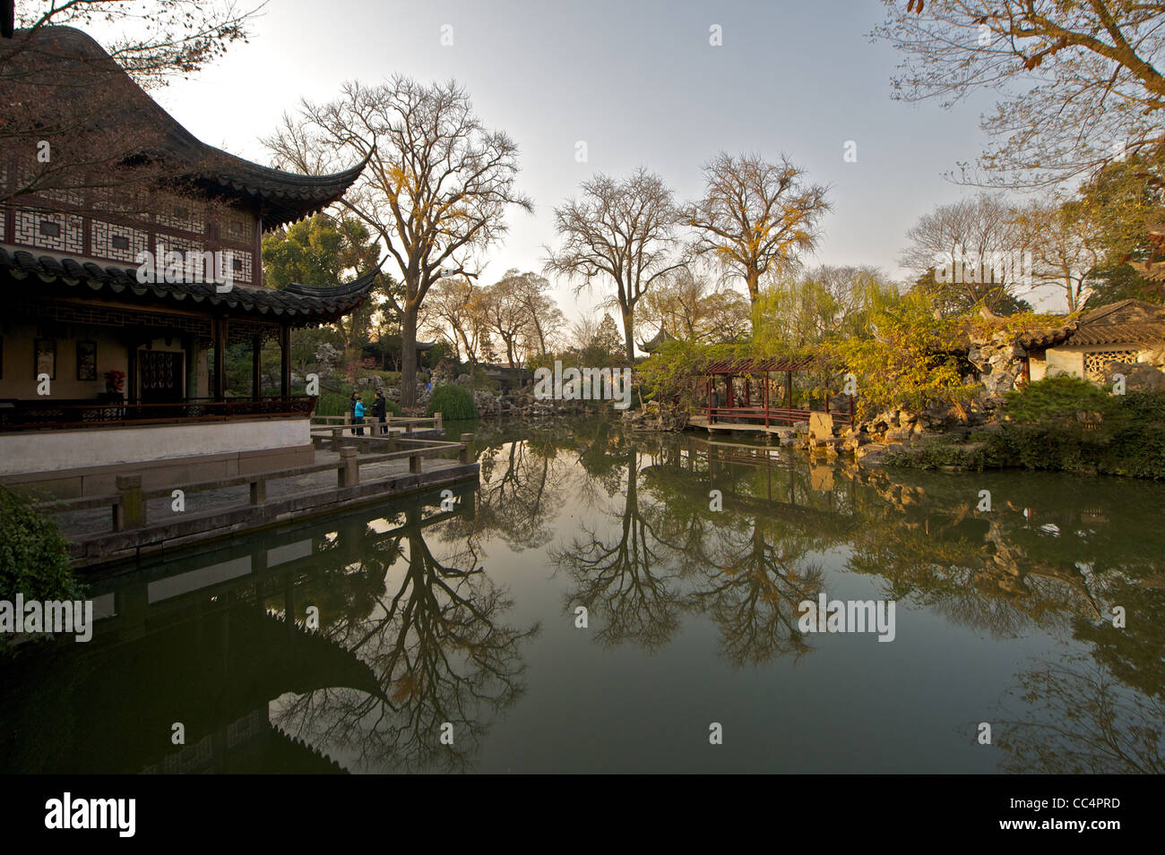 Lingering Garden, Suzhou Stock Photo