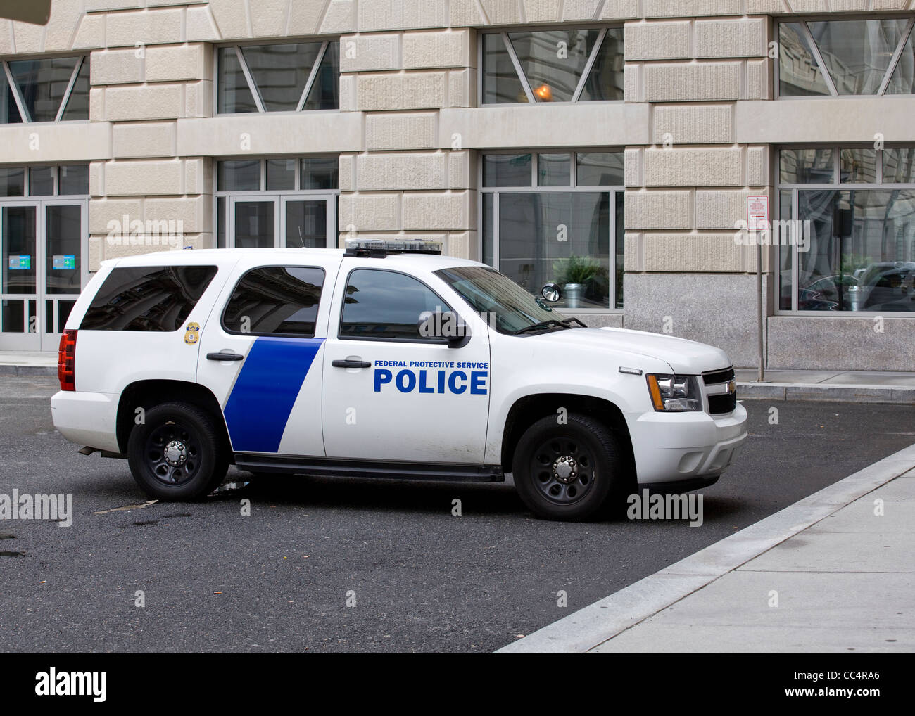 US Homeland Security Police car - Washington, DC USA Stock Photo