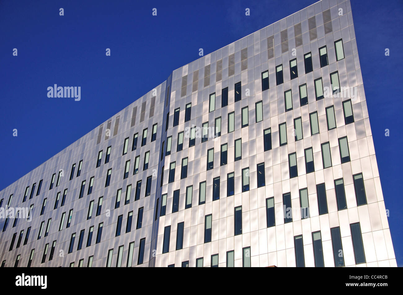 Modern office building opposite St James’ Park, Newcastle upon Tyne