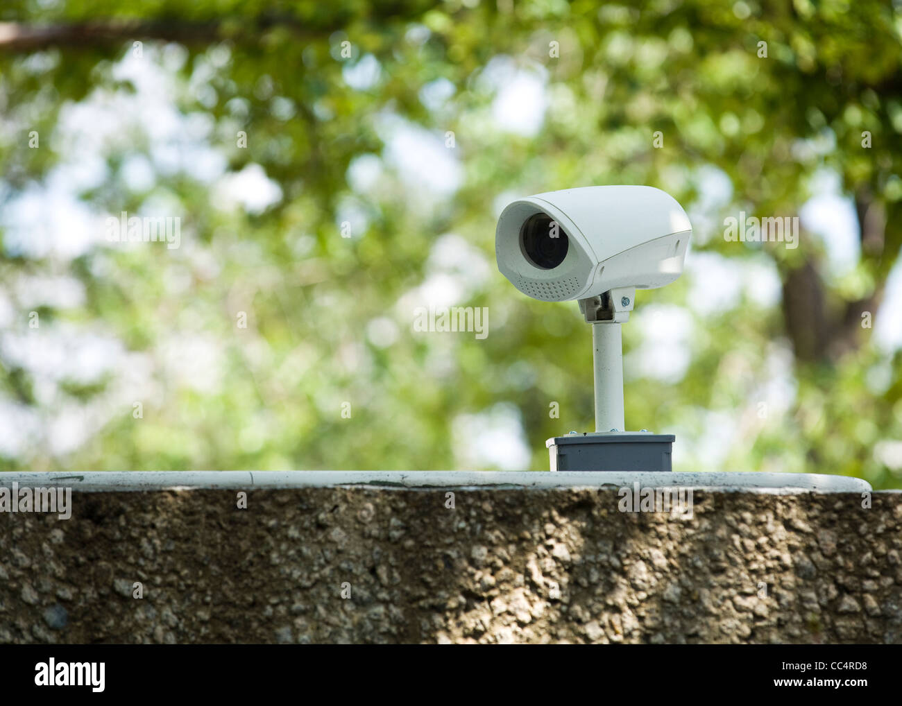 An outdoor security camera USA Stock Photo Alamy