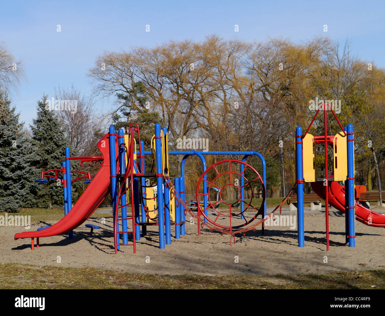 Playground apparatus hi-res stock photography and images - Alamy