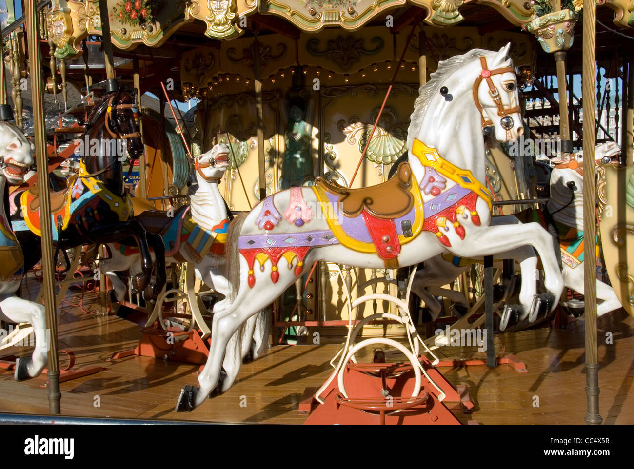 Children In Merry Go Round High Resolution Stock Photography and Images ...