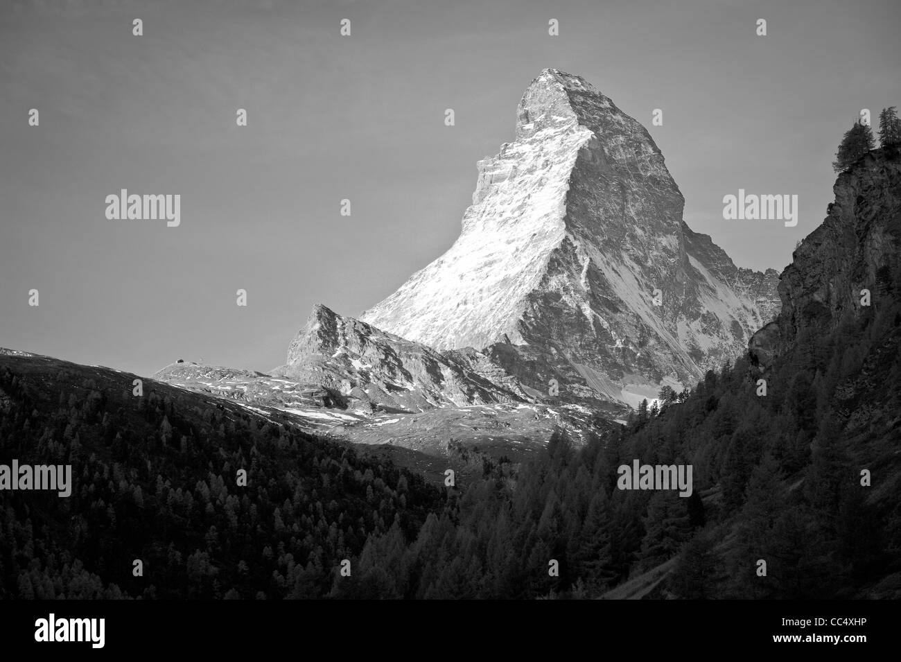 Adventure tourism alps Black and White Stock Photos & Images - Alamy
