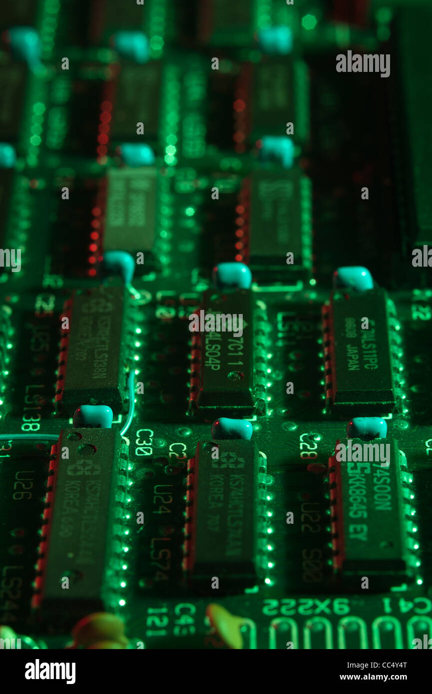 Electrical component parts of printed circuit boards at a macro level