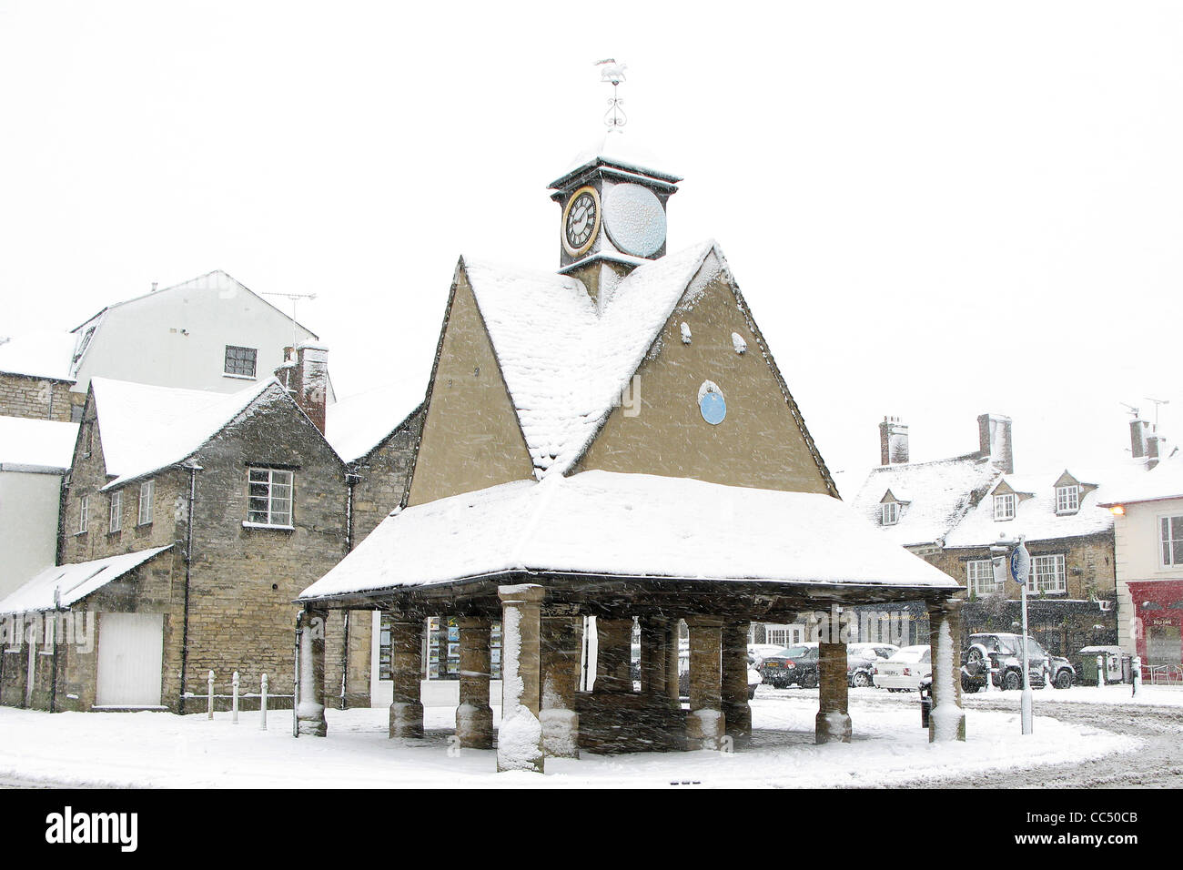 The Buttercross Witney Oxfordshire Stock Photo Alamy