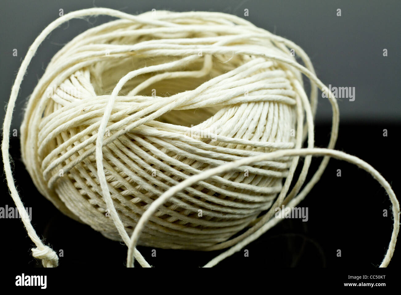 A loose ball of twine Stock Photo - Alamy