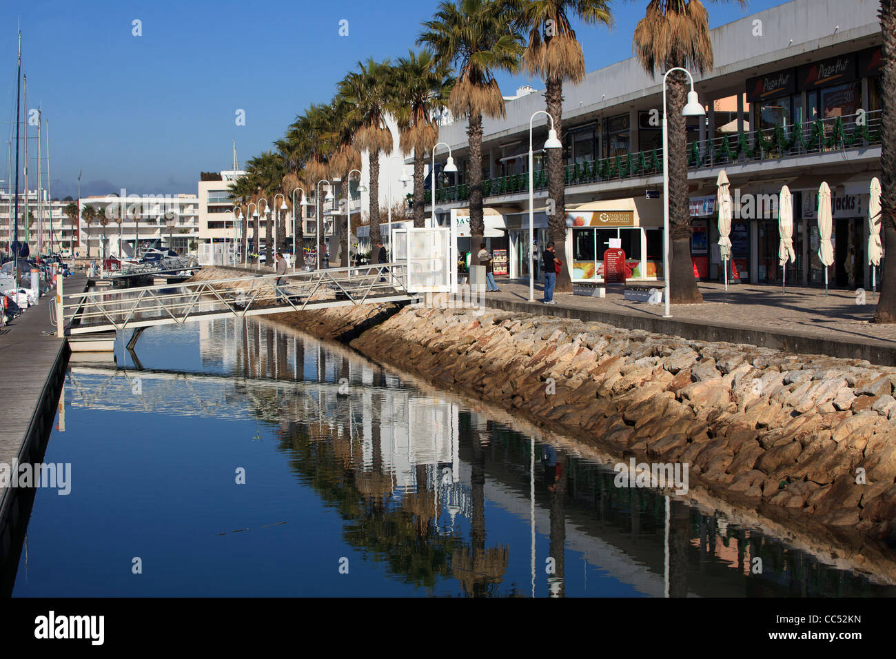 Lagos Marina, Algarve Stock Photo