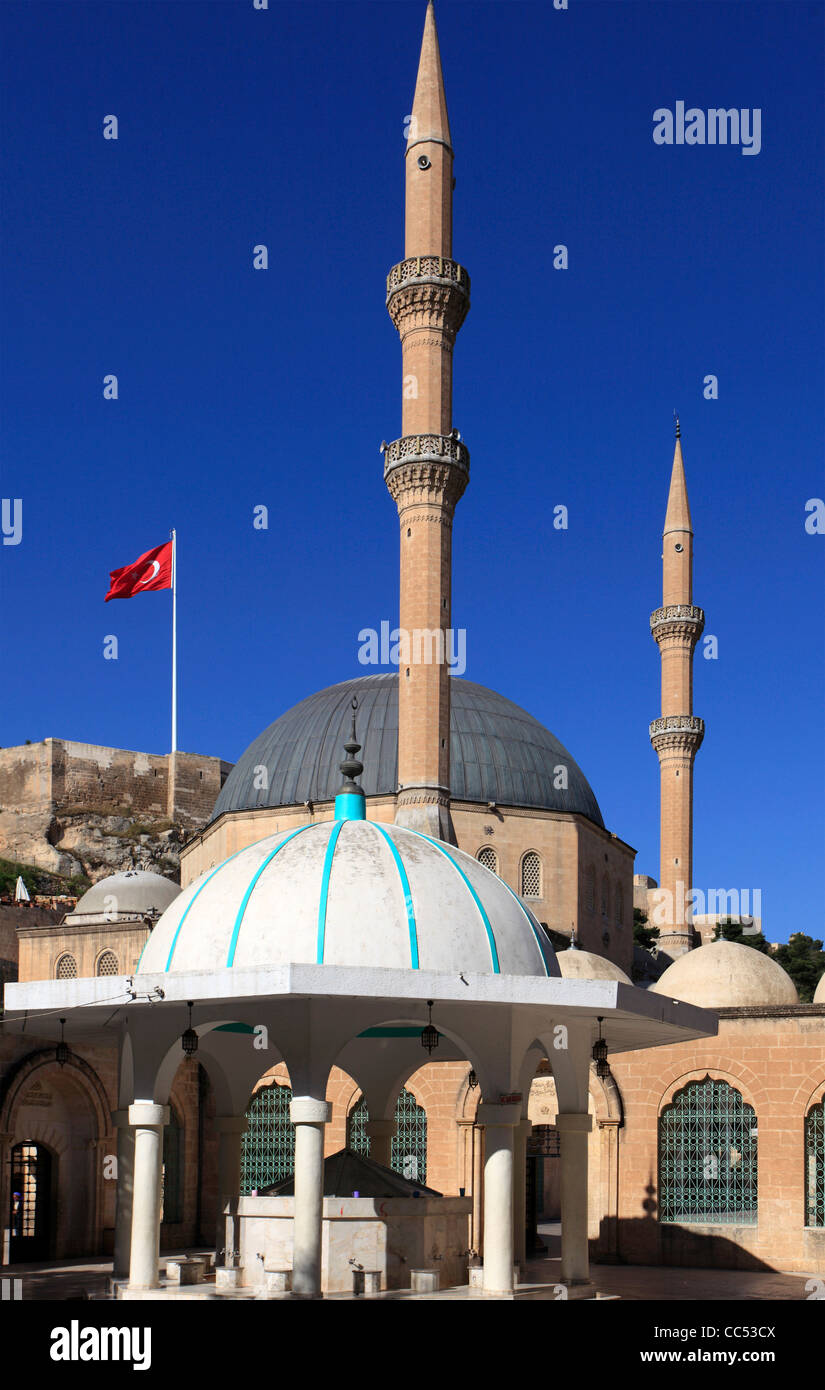 Turkey, Sanliurfa, Dergah, Mevlid-i Halil Mosque, Stock Photo