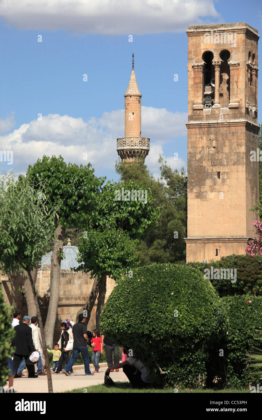 Turkey, Sanliurfa, Gölbasi, mosques, people, Stock Photo