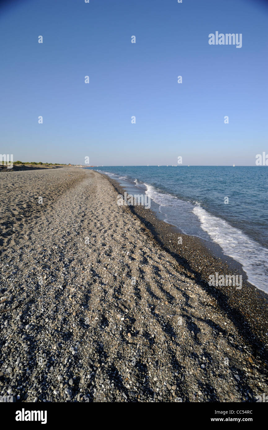 Italy, Basilicata, Policoro, Ionian coast, beach Stock Photo