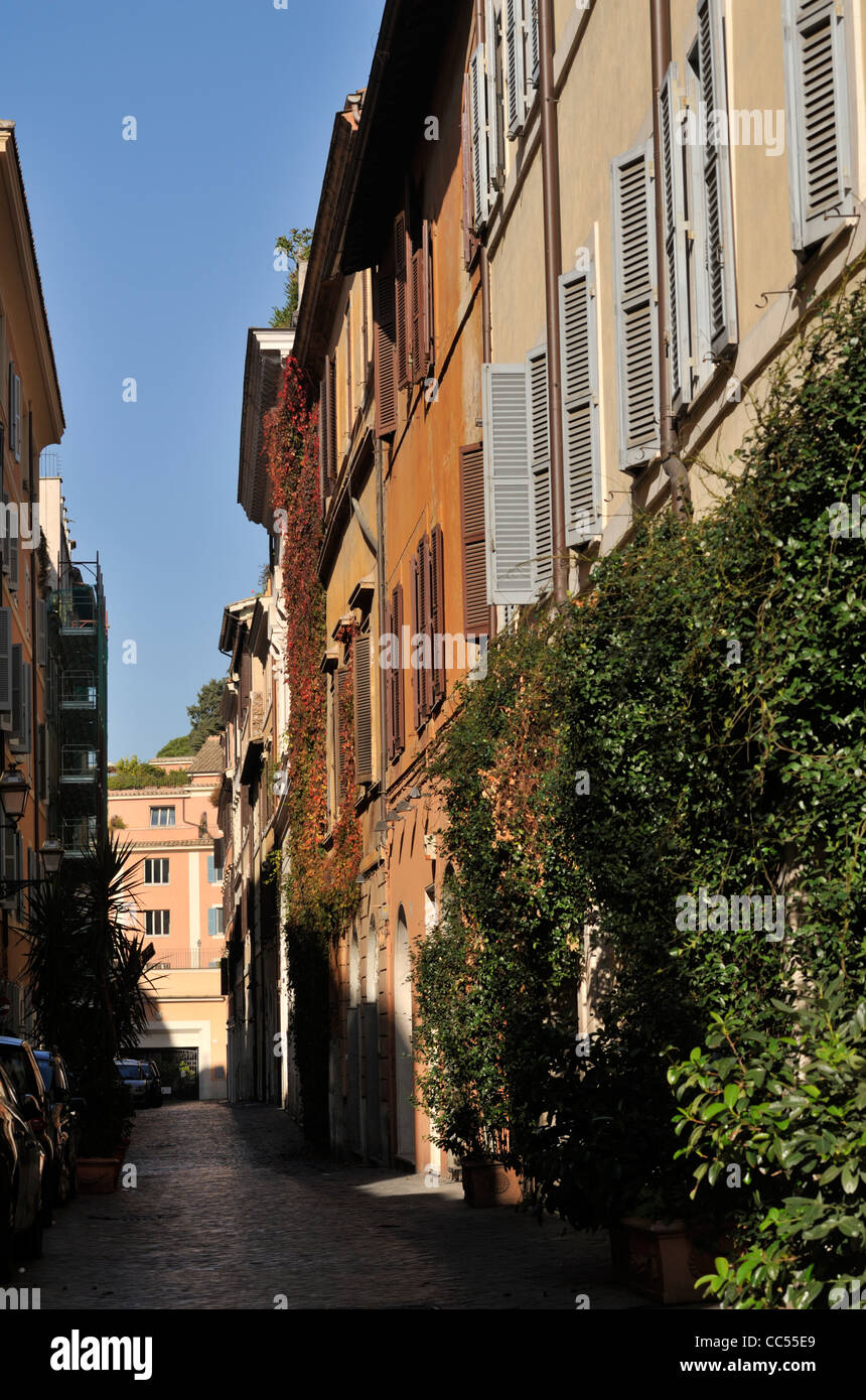 Via Margutta, Rome, Italy Stock Photo Alamy