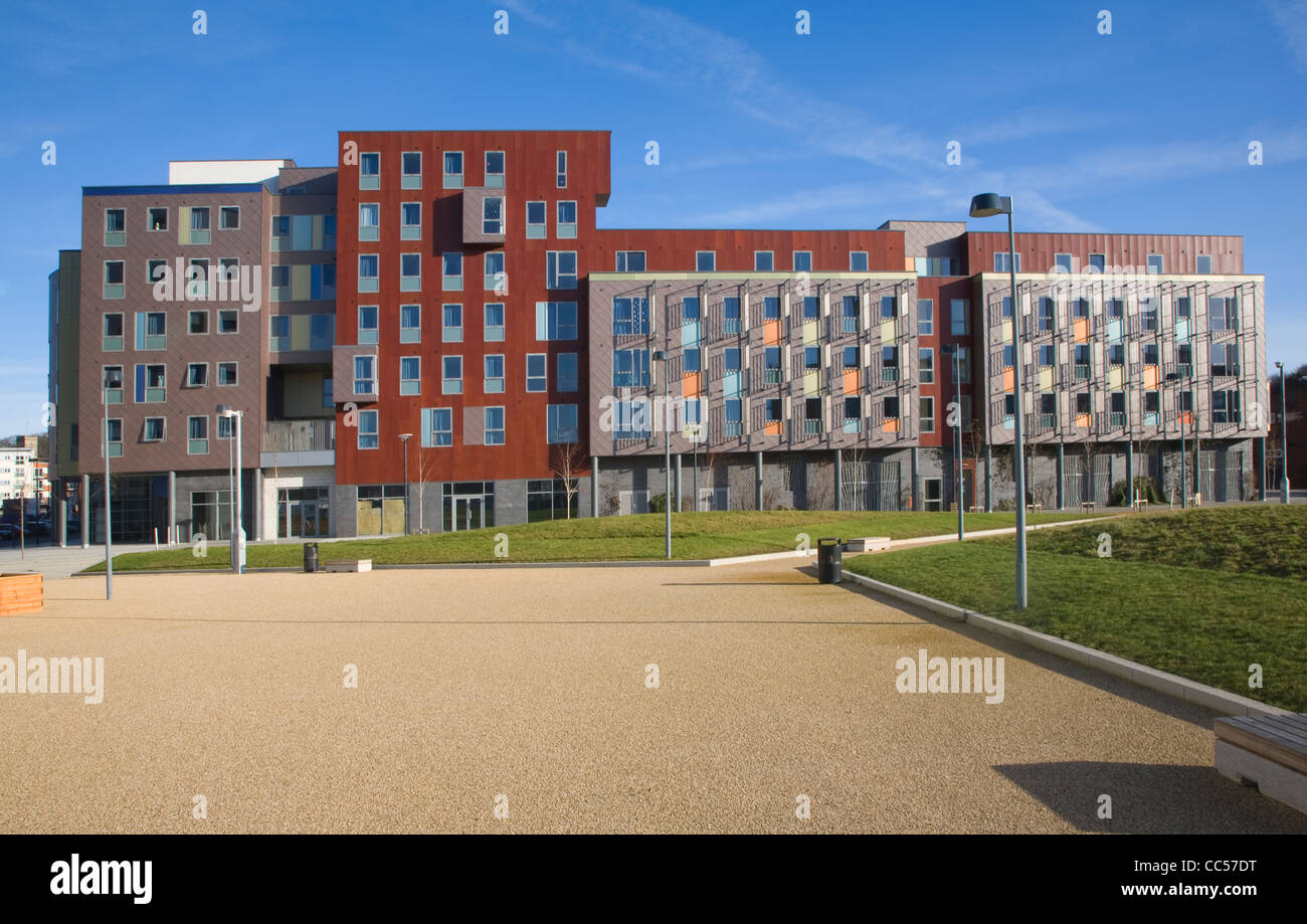 Athena Hall new student Wet Dock, Ipswich, Suffolk, England Stock Photo Alamy