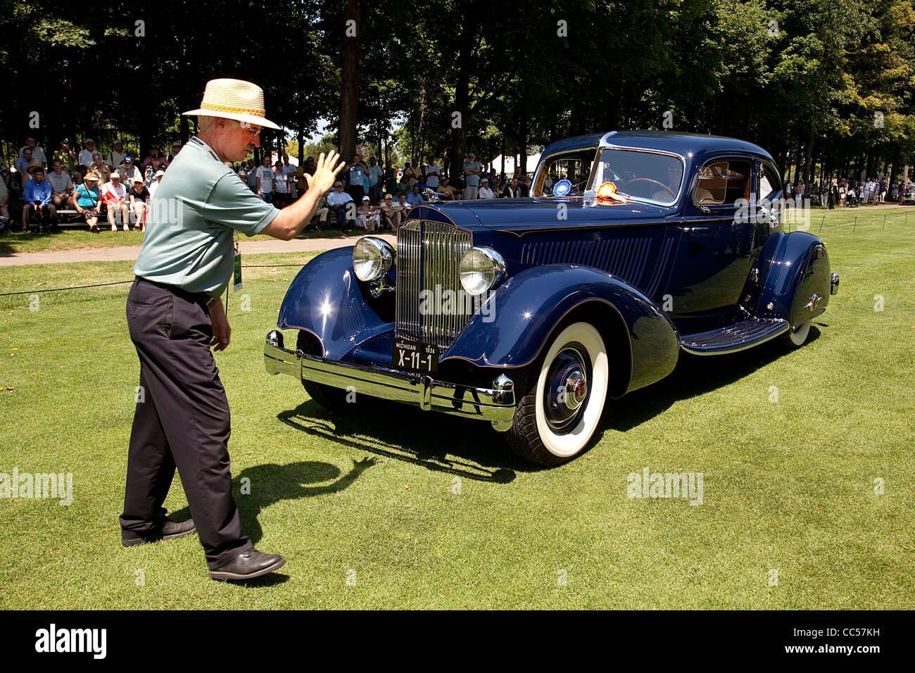 Concours d'Elegance of America at St John's Plymouth MI USA Stock Photo