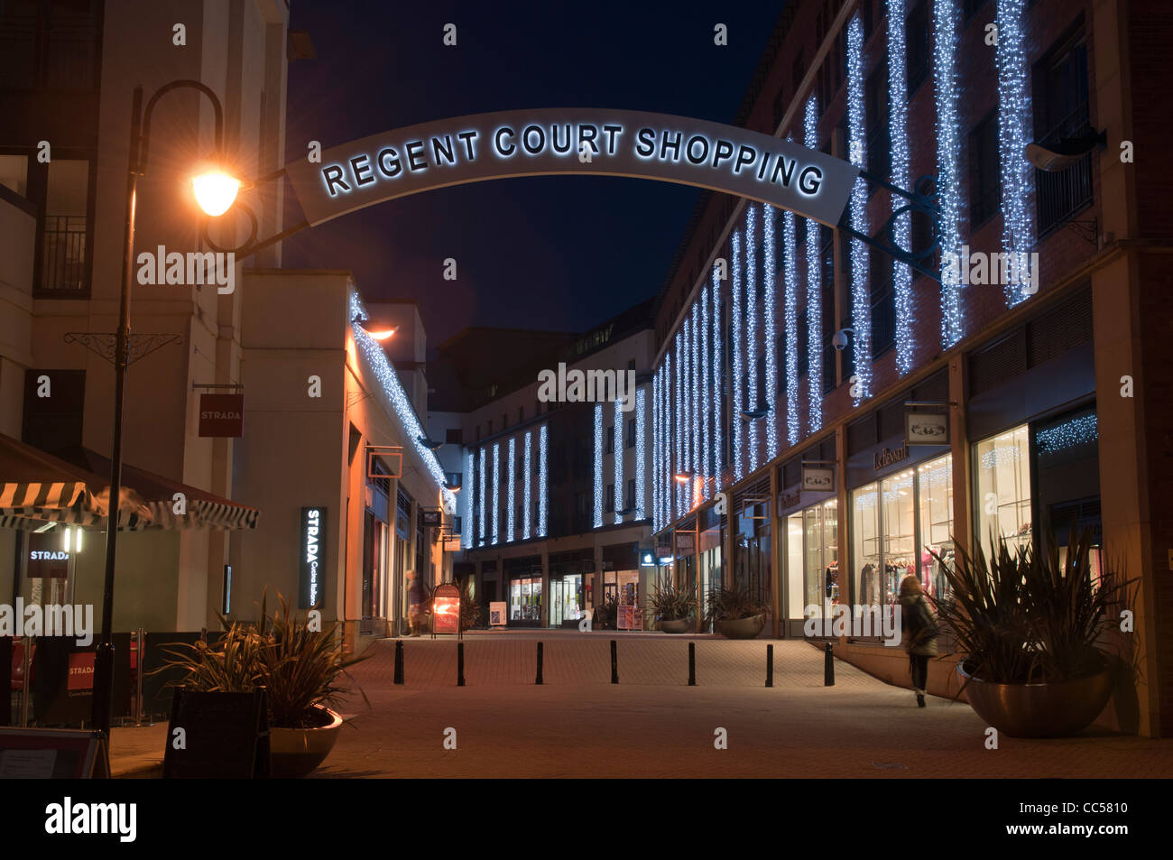 Regent Court at Christmas, Leamington Spa, England, UK Stock Photo Alamy