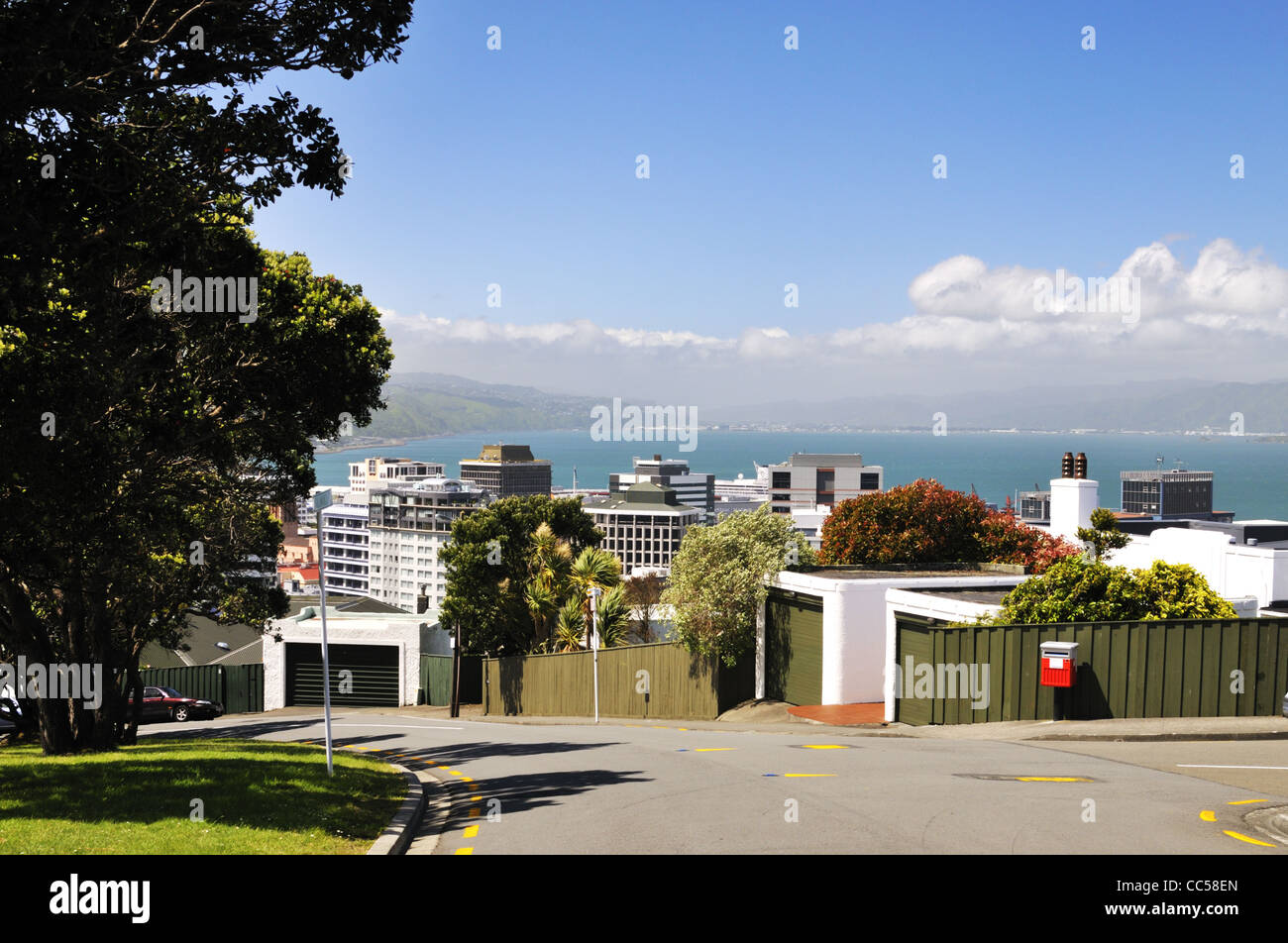 Wellington suburbs suburbia hires stock photography and images Alamy