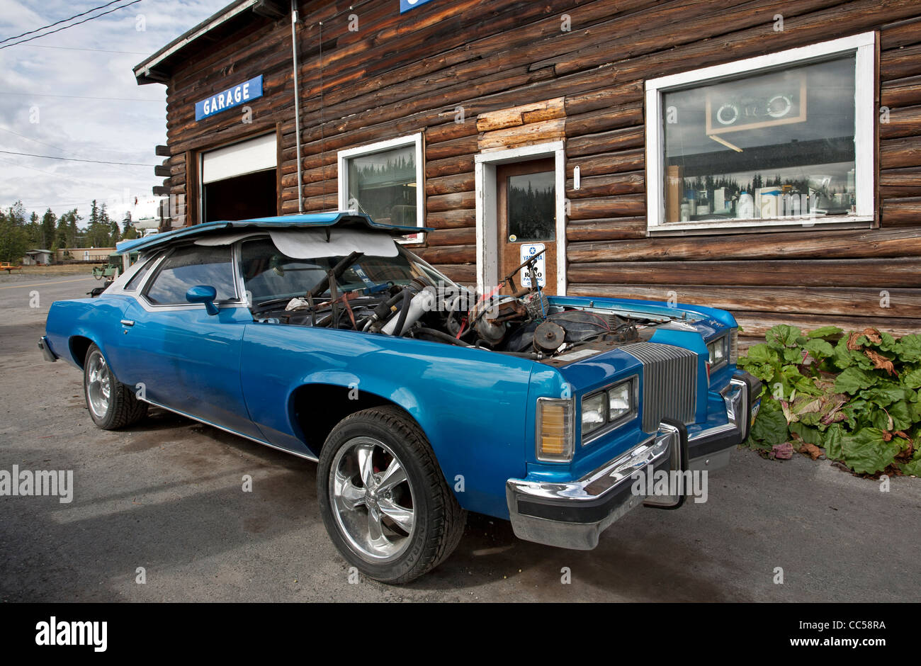 Car repair. USA Stock Photo