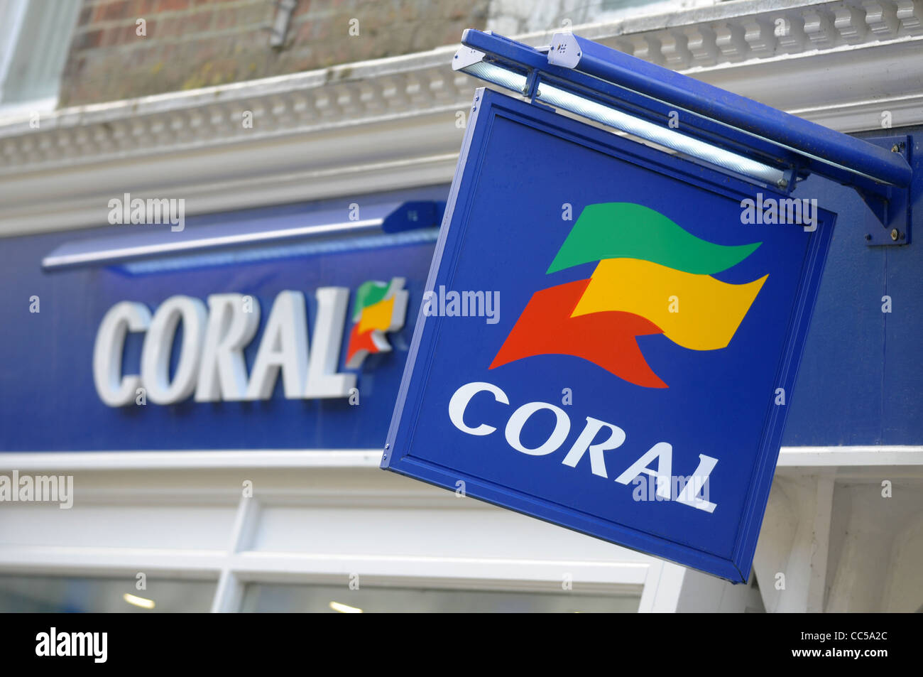 Coral betting shop, UK Stock Photo