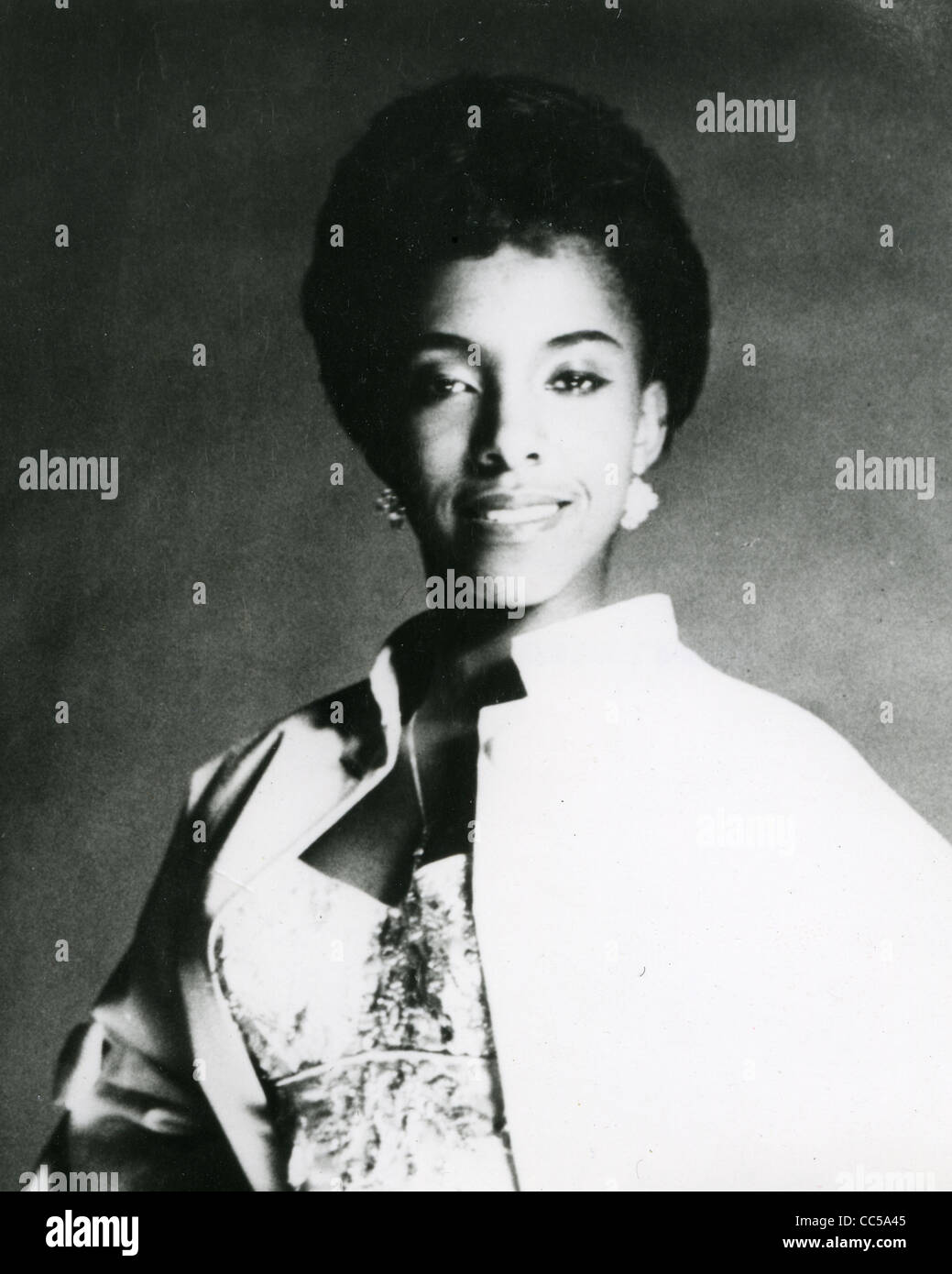 ELAINE DELMAR Promotional photo of UK singer about 1980 Stock