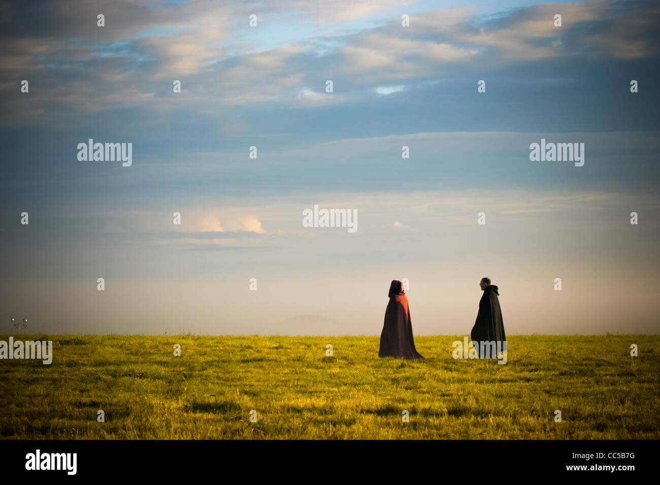 Photography by Roy Riley  stonehenge summer solstice Stock Photo