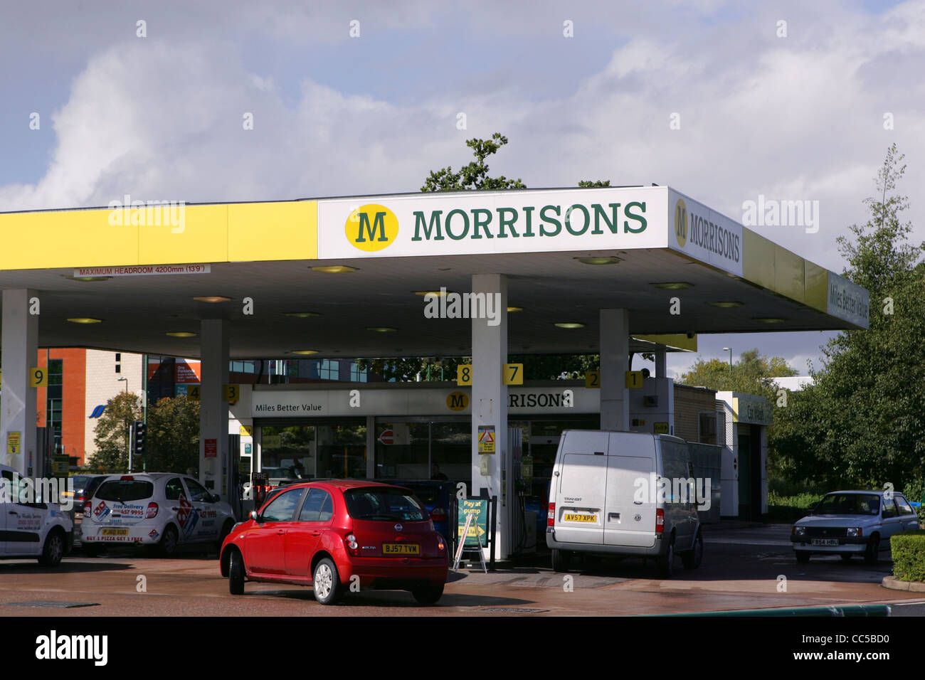 Morrisons Petrol Station Birmingham Uk Stock Photo 41915356 Alamy
