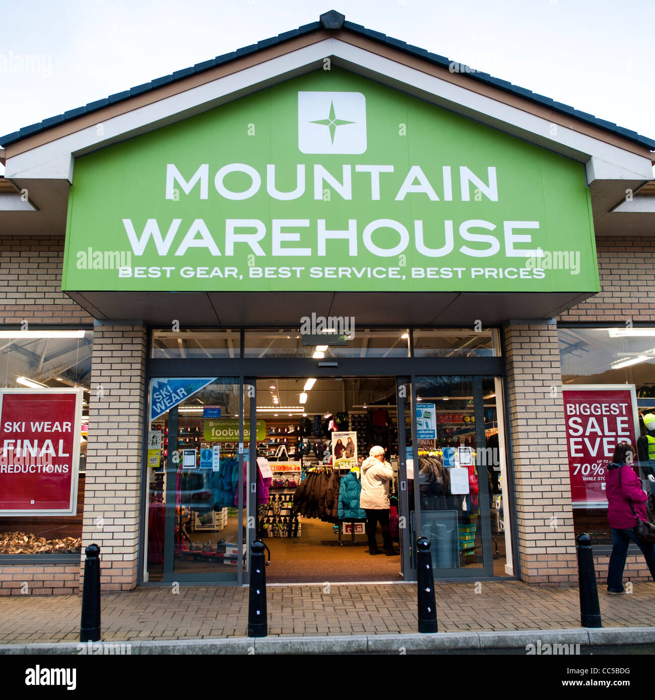 Mountain warehouse camping shop store hi-res stock photography and images -  Alamy