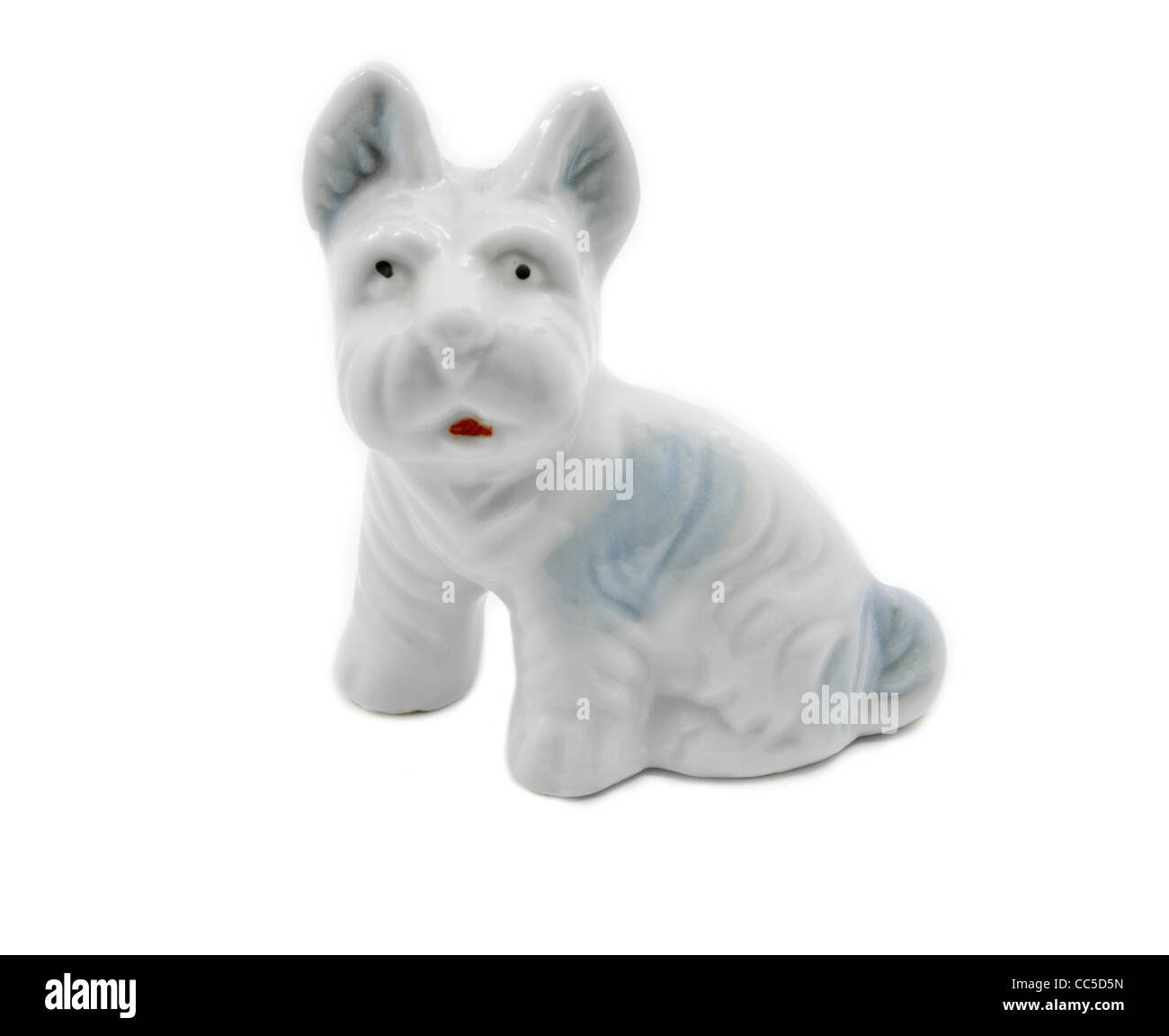 Westie Puppy West Highland White Terrier Westy Porcelain Figurine Japan NEW 
