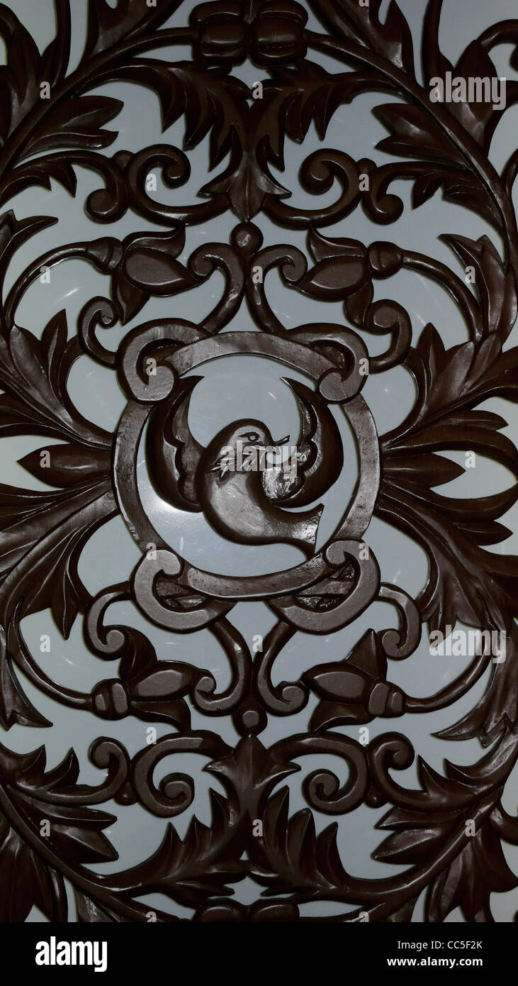 Window with Russian style patterns, Harbin, Heilongjiang , China Stock ...