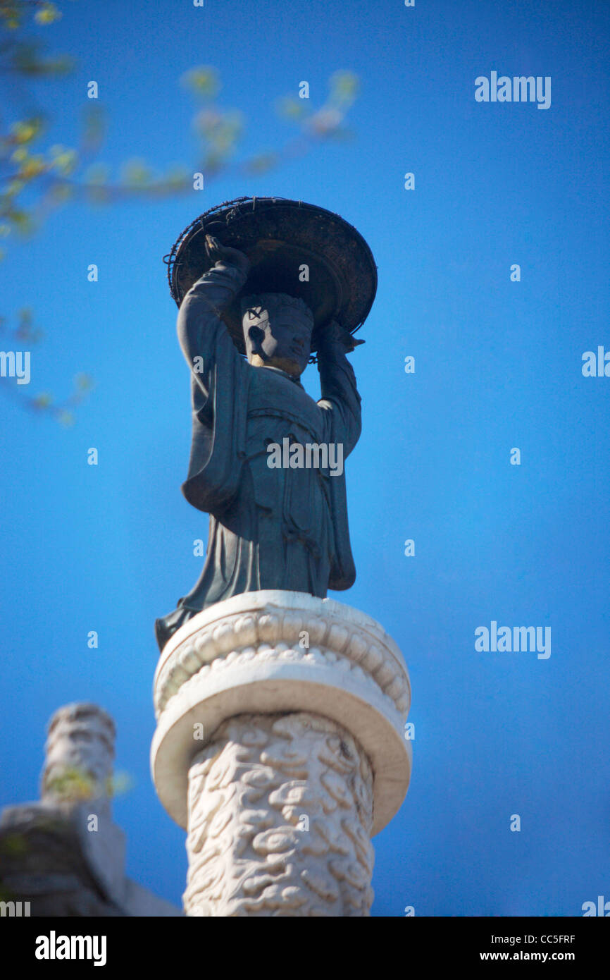 Receptacle of Dew, Beihai Park, Beijing, China Stock Photo