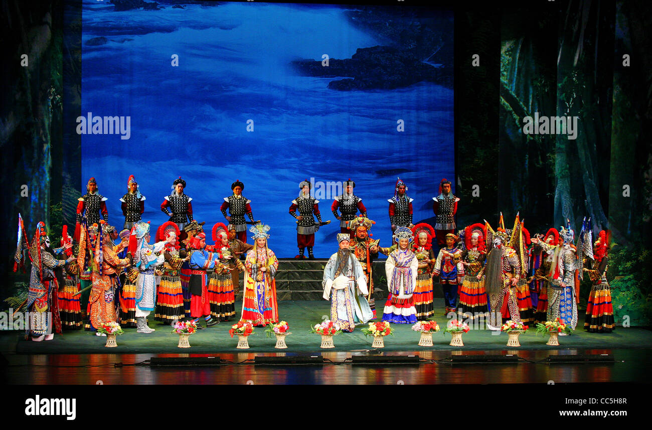 Peking opera, Beijing, China Stock Photo