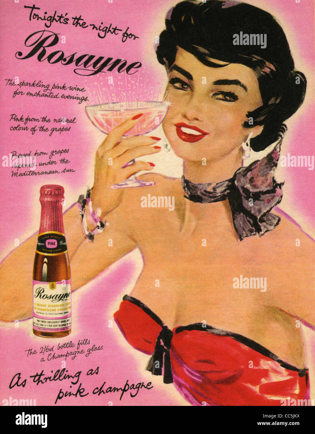 Advertisement 1950s hires stock photography and images Alamy