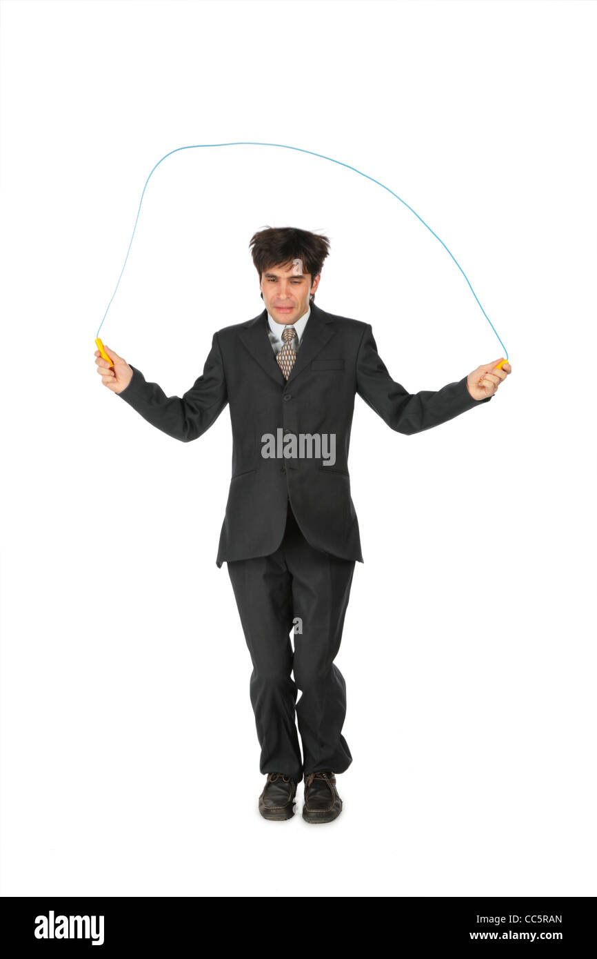 Who jumps through jumping rope hi-res stock photography and images - Alamy