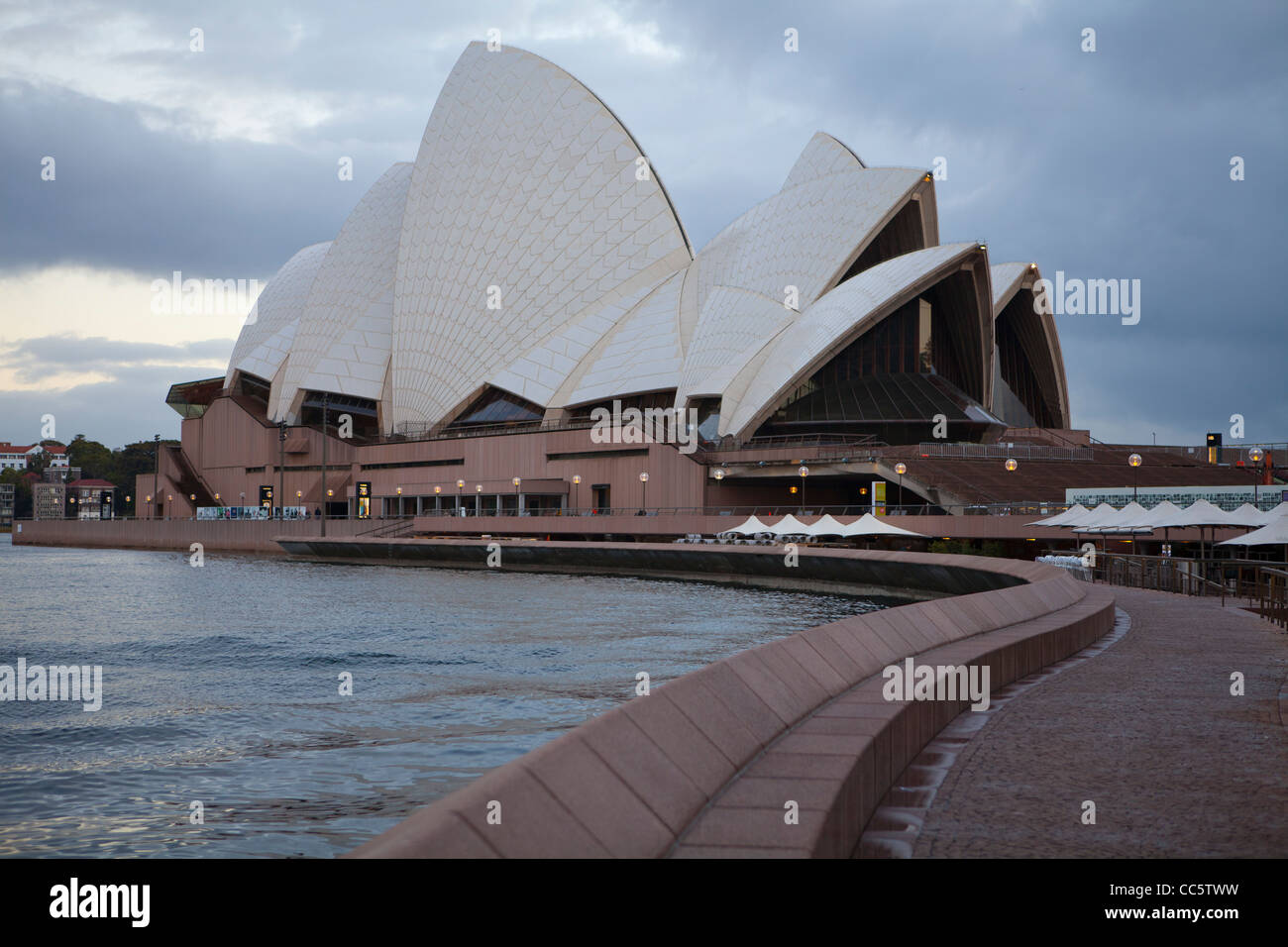 A view of the iconic Sydney Opera House, Australia Stock Photo
