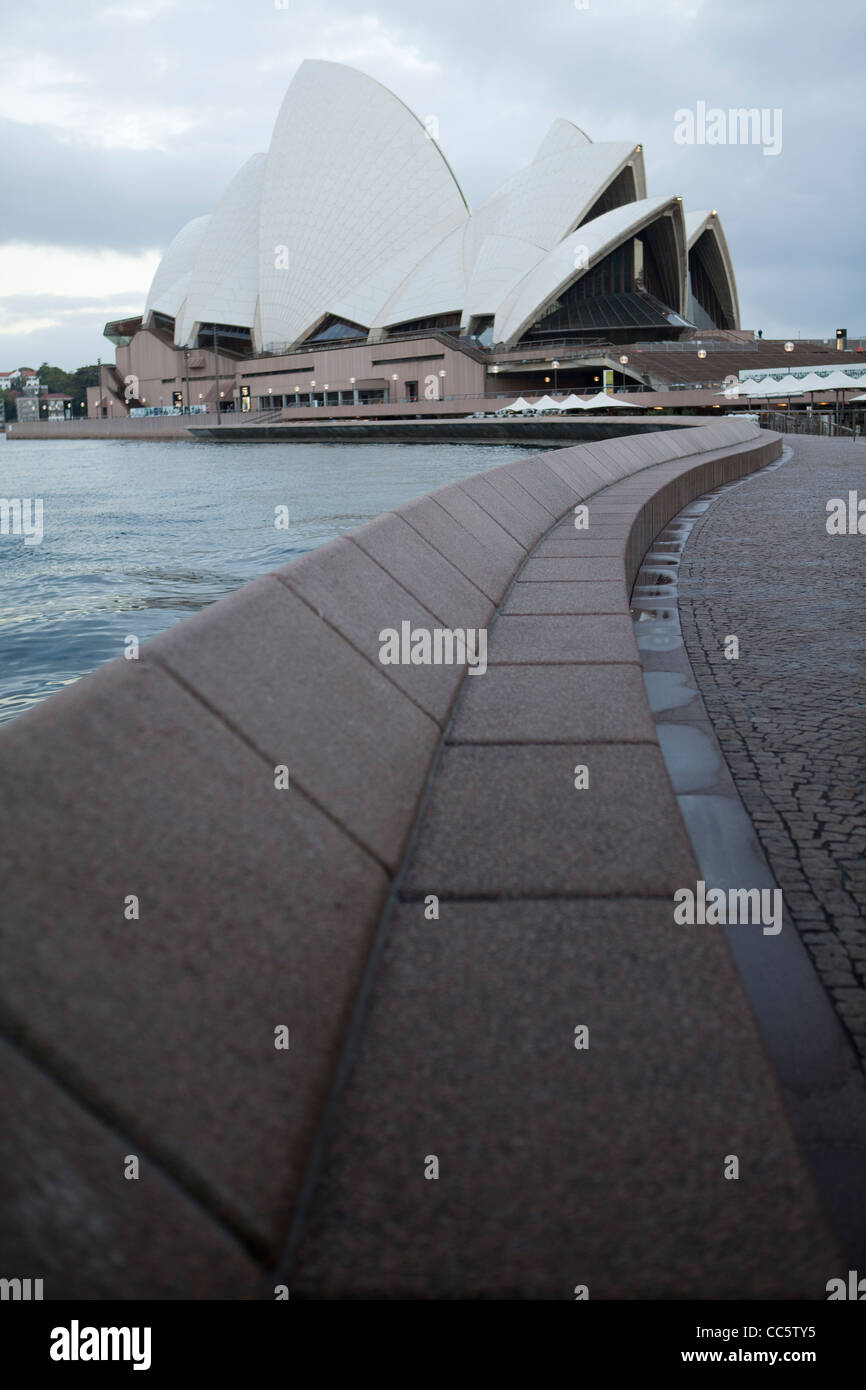 A view of the iconic Sydney Opera House, Australia Stock Photo