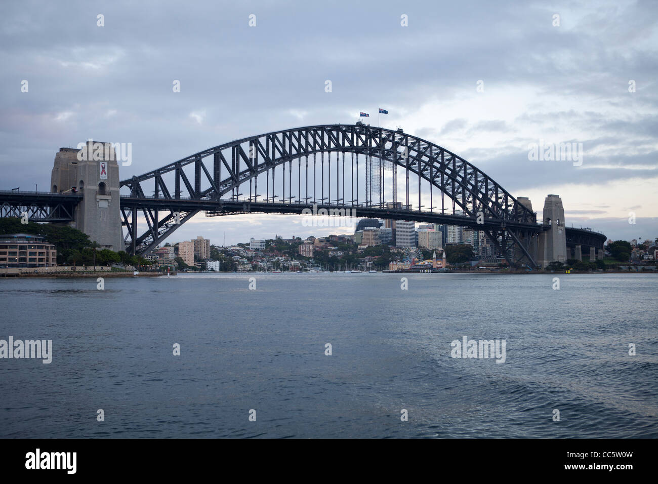 The Sydney Harbour Bridge, Australia. Stock Photo