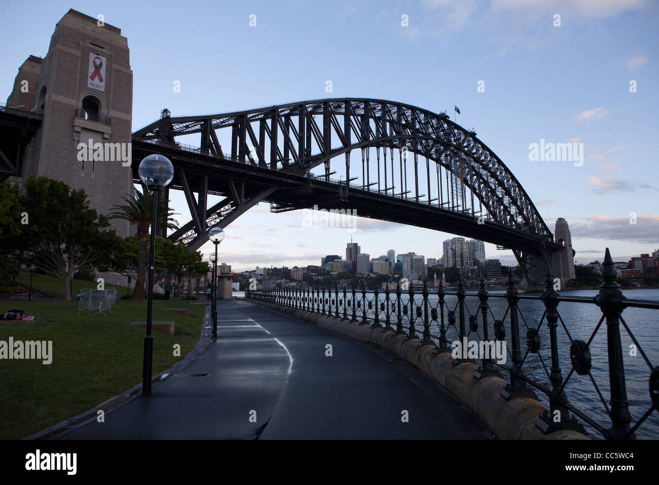 The Sydney Harbour Bridge, Australia. Stock Photo