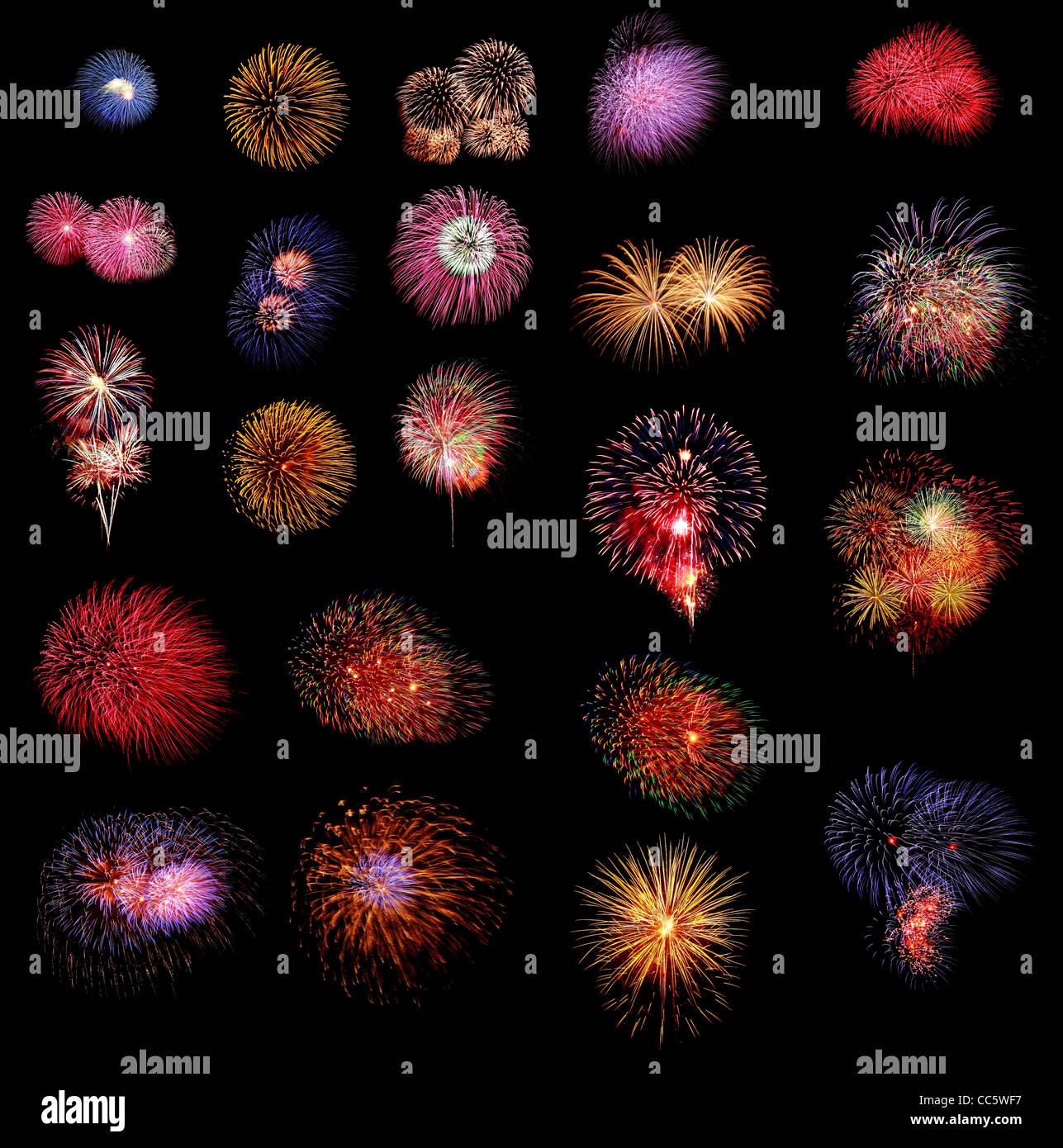 Multi burst firework display hi-res stock photography and images - Alamy