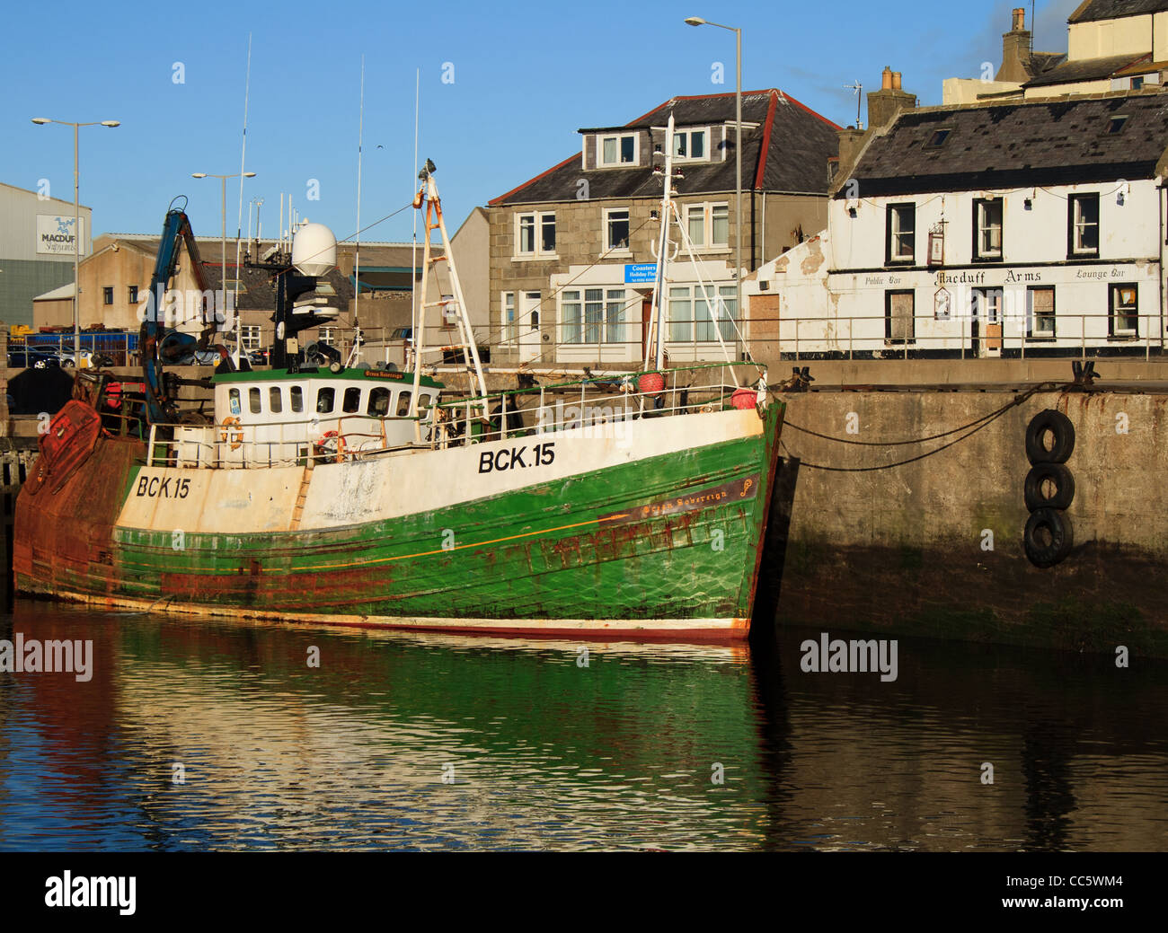 Fishing boat in macduff hi-res stock photography and images - Alamy