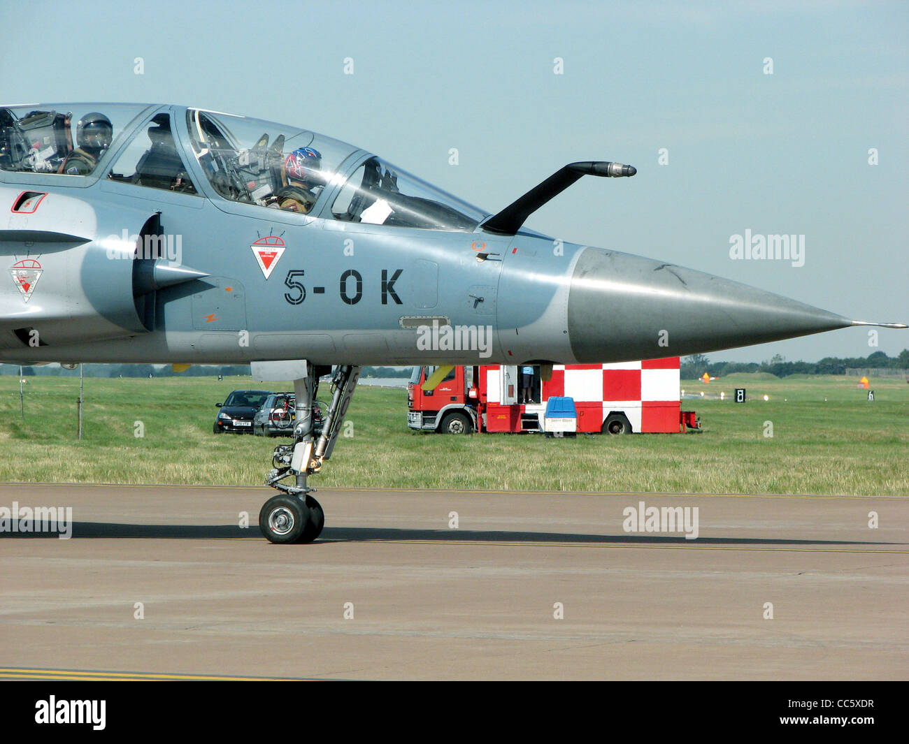 Mirage 00b Code 5 Ok Taxis For Takeoff At The Royal International Stock Photo Alamy