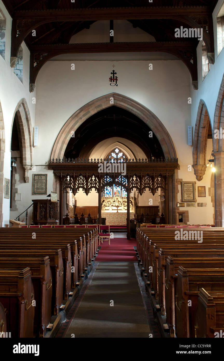 St. Nicholas Church, Kenilworth, Warwickshire, England, UK Stock Photo