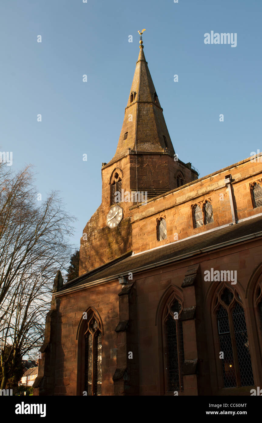 St. Nicholas Church, Kenilworth, Warwickshire, England, UK Stock Photo