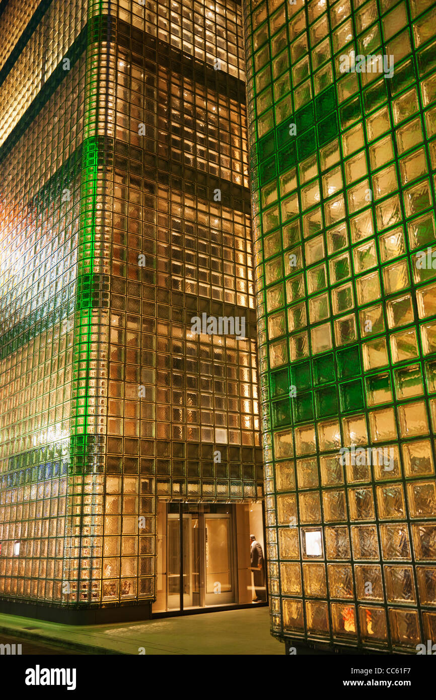 Japan, Tokyo, Ginza, Maison Hermes Store, Architect Renzo Piano Stock Photo  - Alamy